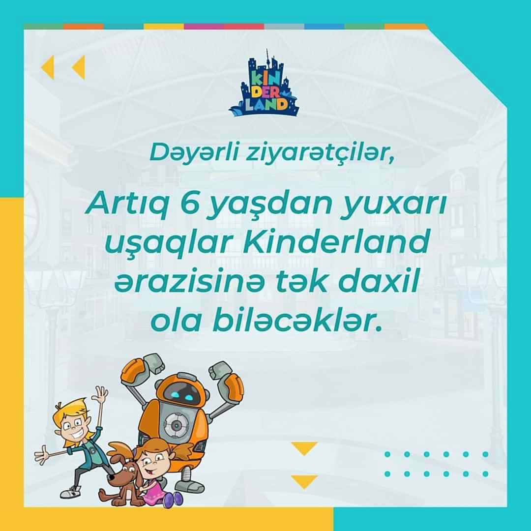 Kinderland-də Yeniliklər!